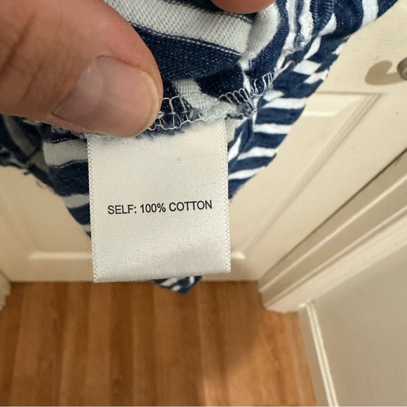 Blue and white plus size tunic RN#155730 - Picture 5 of 5